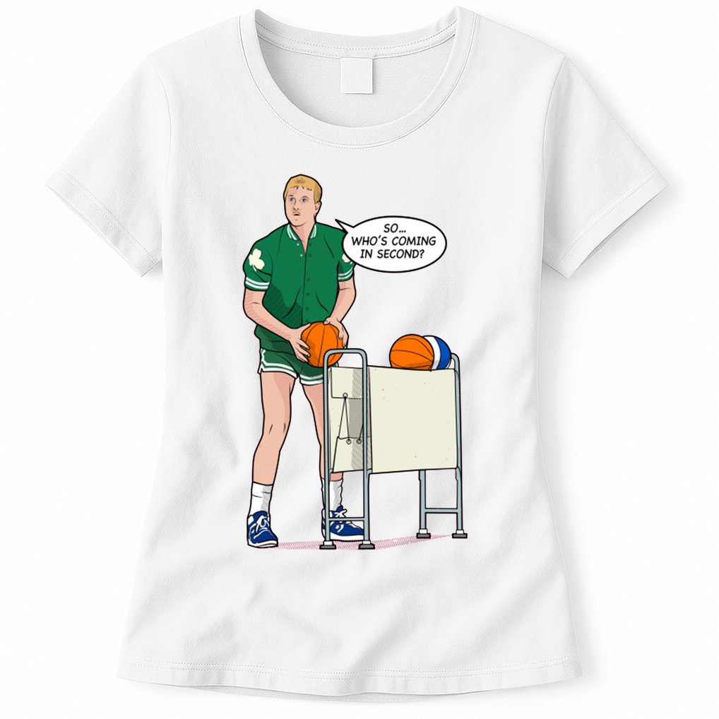 So, Who's Coming Second Womens T-Shirt