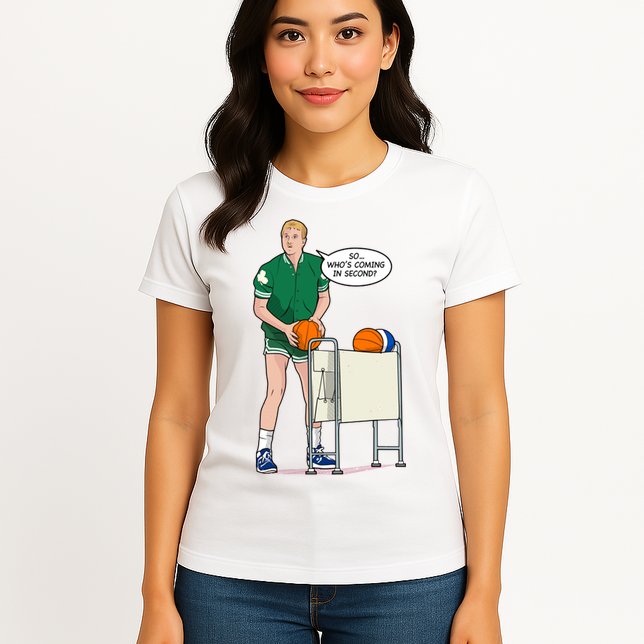 So, Who's Coming Second Womens T-Shirt