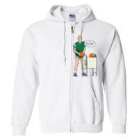 So, Who's Coming Second Larry Bird Full Zip Hoodie