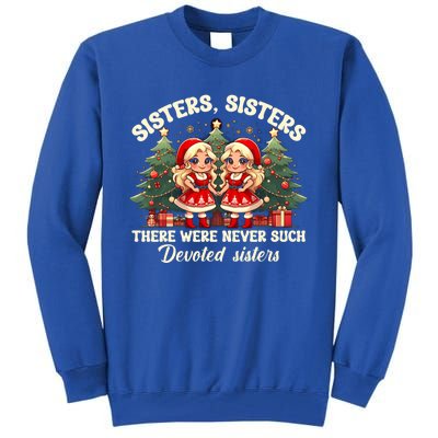 Sisters White Christmas Movie 1954 Xmas Snow Holiday Pajamas Gift Tall Sweatshirt