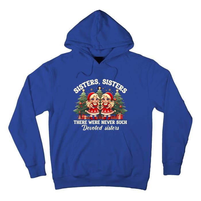 Sisters White Christmas Movie 1954 Xmas Snow Holiday Pajamas Gift Tall Hoodie