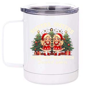 Sisters White Christmas Movie 1954 Xmas Snow Holiday Pajamas Gift 12 oz Stainless Steel Tumbler Cup