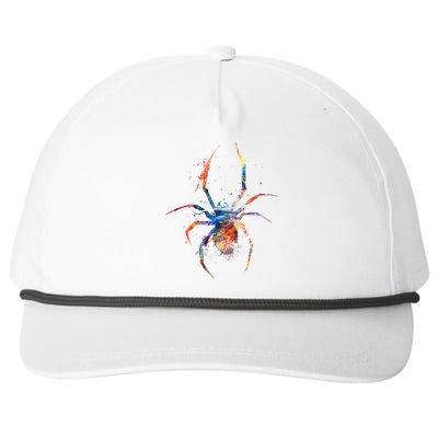 Spider Web Cobweb Arachnid Entomology Cute Gift Arachnologist Funny Gift Snapback Five-Panel Rope Hat