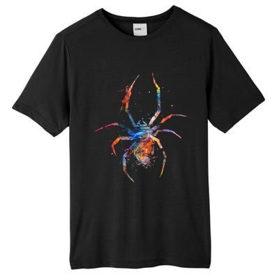 Spider Web Cobweb Arachnid Entomology Cute Gift Arachnologist Funny Gift Tall Fusion ChromaSoft Performance T-Shirt