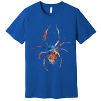 Spider Web Cobweb Arachnid Entomology Cute Gift Arachnologist Funny Gift Premium T-Shirt