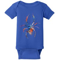 Spider Web Cobweb Arachnid Entomology Cute Gift Arachnologist Funny Gift Baby Bodysuit