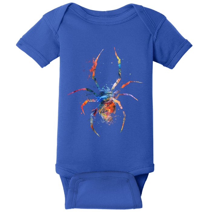 Spider Web Cobweb Arachnid Entomology Cute Gift Arachnologist Funny Gift Baby Bodysuit