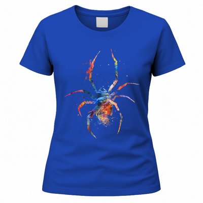 Spider Web Cobweb Arachnid Entomology Cute Gift Arachnologist Funny Gift Women's T-Shirt