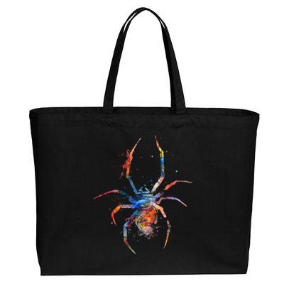 Spider Web Cobweb Arachnid Entomology Cute Gift Arachnologist Funny Gift Cotton Canvas Jumbo Tote