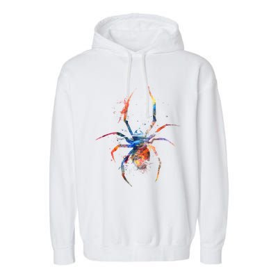 Spider Web Cobweb Arachnid Entomology Cute Gift Arachnologist Funny Gift Garment-Dyed Fleece Hoodie