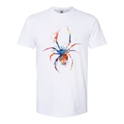 Spider Web Cobweb Arachnid Entomology Cute Gift Arachnologist Funny Gift Softstyle CVC T-Shirt