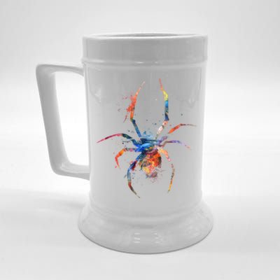 Spider Web Cobweb Arachnid Entomology Cute Gift Arachnologist Funny Gift Beer Stein