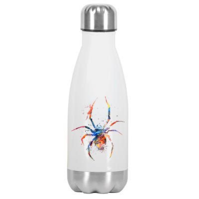 Spider Web Cobweb Arachnid Entomology Cute Gift Arachnologist Funny Gift Stainless Steel Insulated Water Bottle