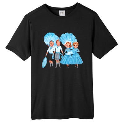 Sisters White Christmas Movie 1954 Xmas Snow Holiday Pajamas Tall Fusion ChromaSoft Performance T-Shirt