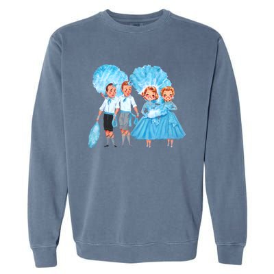 Sisters White Christmas Movie 1954 Xmas Snow Holiday Pajamas Garment-Dyed Sweatshirt