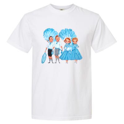 Sisters White Christmas Movie 1954 Xmas Snow Holiday Pajamas Garment-Dyed Heavyweight T-Shirt