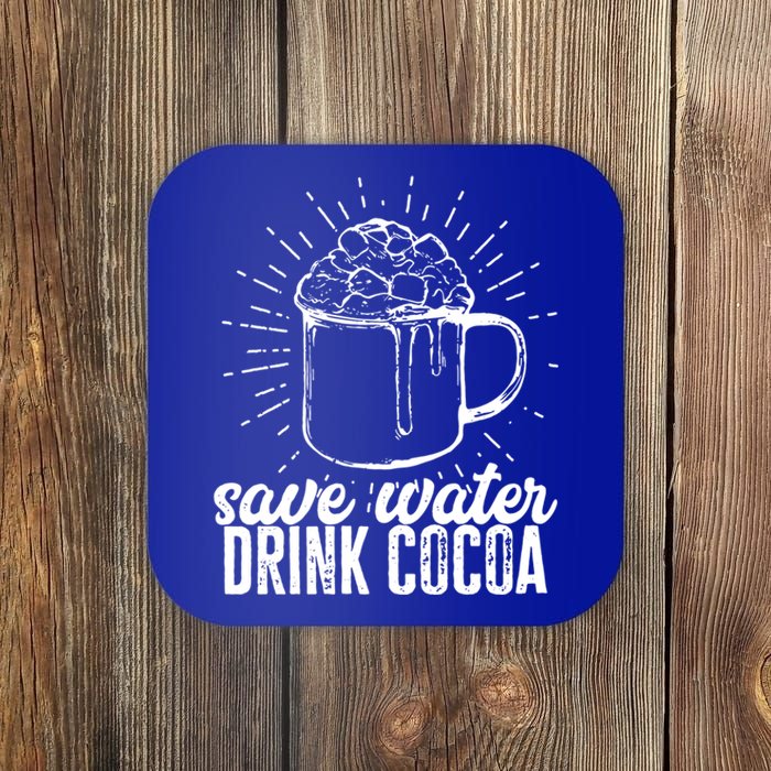 Save Water Cocoa Gift Coaster