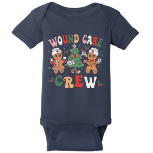 Snowman Wound Care Crew Christmas Wounds Specialist Baby Bodysuit