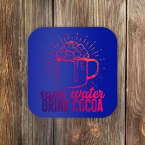 Save Water Cocoa Gift Coaster