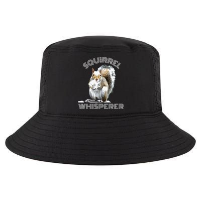 Squirrel Whisperer Cool Funny Sarcastic Squirrel Lover Cool Comfort Performance Bucket Hat