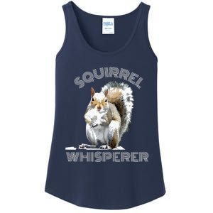 Squirrel Whisperer Cool Funny Sarcastic Squirrel Lover Ladies Essential Tank