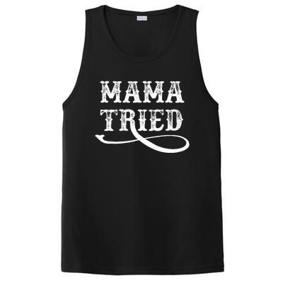 Southern Western Country Outlaw Music Mama Tried PosiCharge Competitor Tank