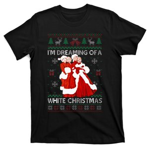 Sisters White Christmas Movie 1954 Xmas Pajamas Holiday Ugly T-Shirt