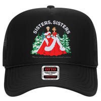 Sisters White Christmas Movie 1954 Xmas Snow Holiday Pajamas High Crown Mesh Back Trucker Hat