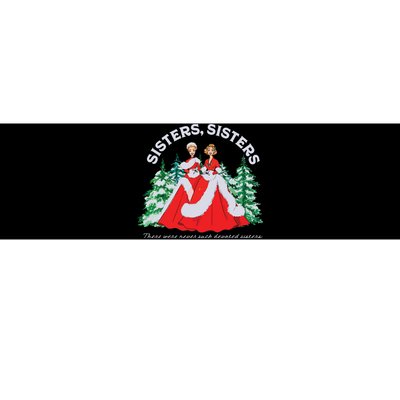 Sisters White Christmas Movie 1954 Xmas Snow Holiday Pajamas Bumper Sticker