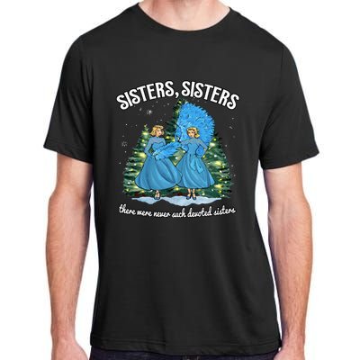 Sisters White Christmas Movie 1954 Xmas Snow Holiday Pajamas Adult ChromaSoft Performance T-Shirt