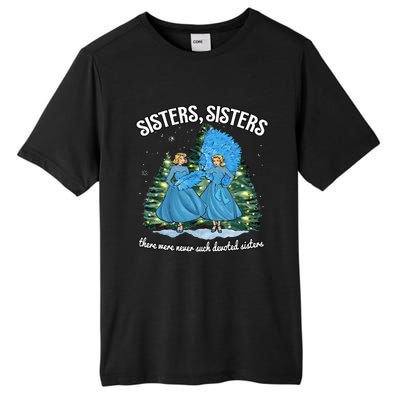 Sisters White Christmas Movie 1954 Xmas Snow Holiday Pajamas Tall Fusion ChromaSoft Performance T-Shirt