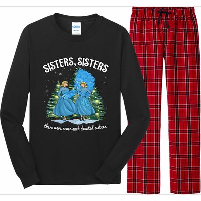 Sisters White Christmas Movie 1954 Xmas Snow Holiday Pajamas Long Sleeve Pajama Set