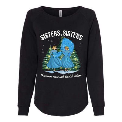 Sisters White Christmas Movie 1954 Xmas Snow Holiday Pajamas Womens California Wash Sweatshirt