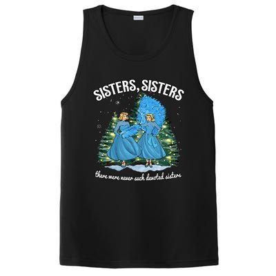 Sisters White Christmas Movie 1954 Xmas Snow Holiday Pajamas PosiCharge Competitor Tank