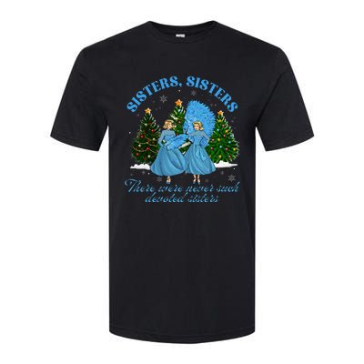 Sisters White Christmas Movie 1954 Xmas Snow Pajamas Holiday Softstyle® CVC T-Shirt