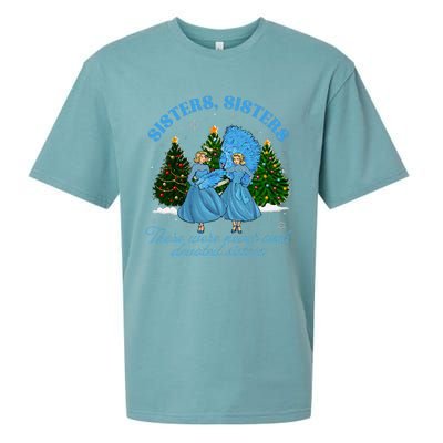 Sisters White Christmas Movie 1954 Xmas Snow Pajamas Holiday Sueded Cloud Jersey T-Shirt