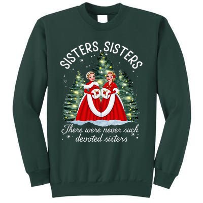 Sisters White Christmas Movie 1954 Xmas Snow Holiday Pajamas Sweatshirt