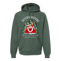 Sisters White Christmas Movie 1954 Xmas Snow Holiday Pajamas Premium Hoodie