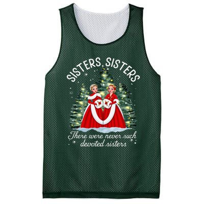 Sisters White Christmas Movie 1954 Xmas Snow Holiday Pajamas Mesh Reversible Basketball Jersey Tank