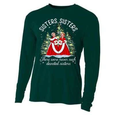 Sisters White Christmas Movie 1954 Xmas Snow Holiday Pajamas Cooling Performance Long Sleeve Crew