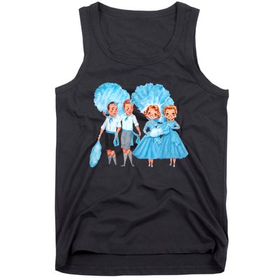 Sisters White Christmas Movie 1954 Xmas Snow Holiday Pajamas Tank Top