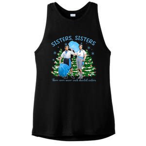 Sisters White Christmas Movie 1954 Xmas Snow Holiday Pajamas Ladies PosiCharge Tri-Blend Wicking Tank