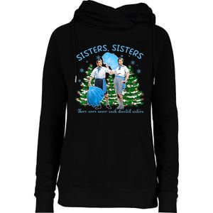 Sisters White Christmas Movie 1954 Xmas Snow Holiday Pajamas Womens Funnel Neck Pullover Hood