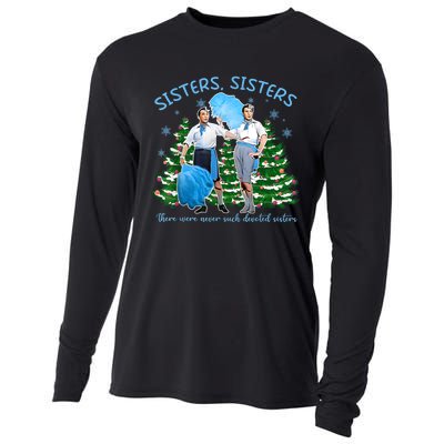 Sisters White Christmas Movie 1954 Xmas Snow Holiday Pajamas Cooling Performance Long Sleeve Crew