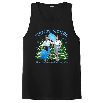 Sisters White Christmas Movie 1954 Xmas Snow Holiday Pajamas PosiCharge Competitor Tank