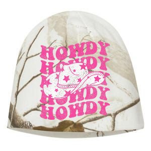 Southern Western Cowgirl Rodeo Pink Hat Kati - Camo Knit Beanie