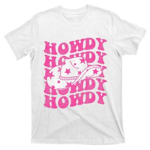 Southern Western Cowgirl Rodeo Pink Hat T-Shirt