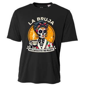 Skeleton Women Coffee La Bruja No Cafecito No Magic Cooling Performance Crew T-Shirt