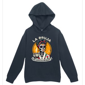 Skeleton Women Coffee La Bruja No Cafecito No Magic Urban Pullover Hoodie