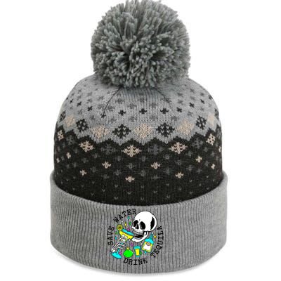 Save Water Drink Tequila The Baniff Cuffed Pom Beanie